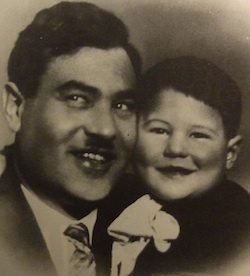 Манфред Штерн с сыном Вильмаром