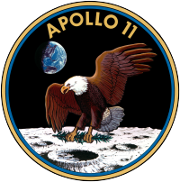Эмблема Аполлон 11.