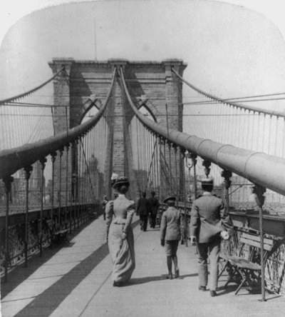 Прогулка по Бруклинскому мосту