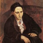 Пабло Пикассо.Портрет Гертруды Стайн.1906г.