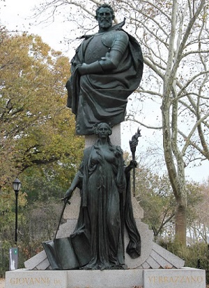 Cкульптура Джованни да Верразано