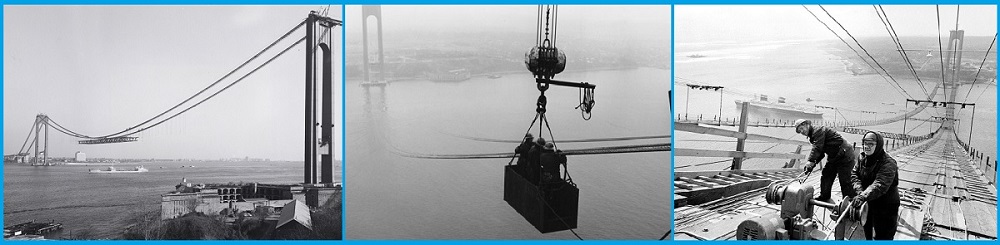 Верразано-мост строится