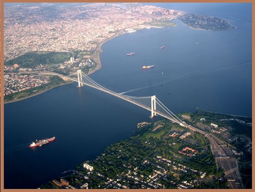Нью-Йоркский мост Верразано.