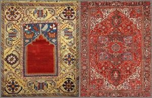 Турецкий и Персидский ковры.